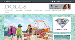 Desktop Screenshot of dollsmagazine.com