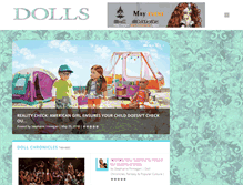 Tablet Screenshot of dollsmagazine.com